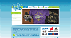 Desktop Screenshot of idscreenprinting.com